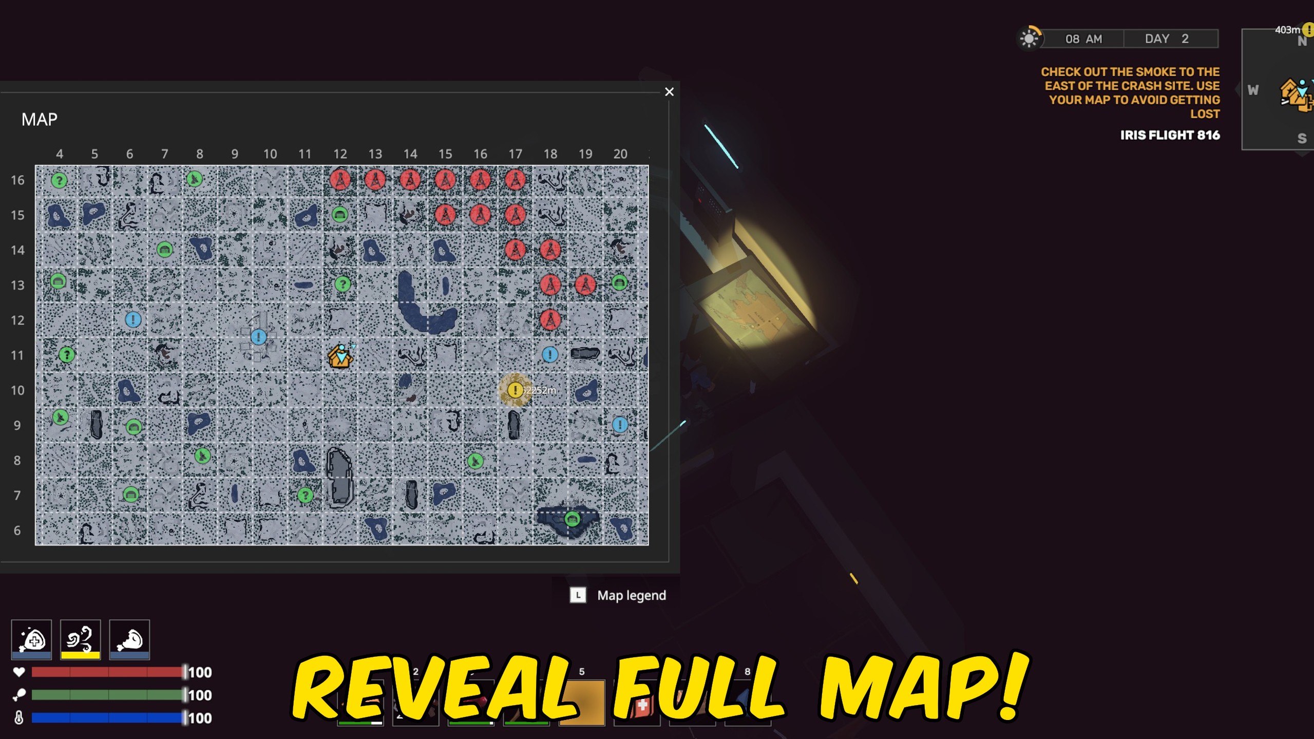 The Wild Eight — Reveal Map (screenshot 2)